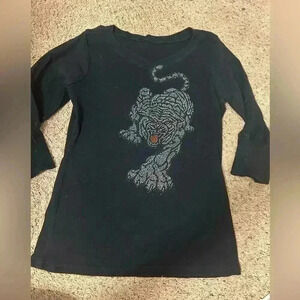 Woman’s large rhinestone top